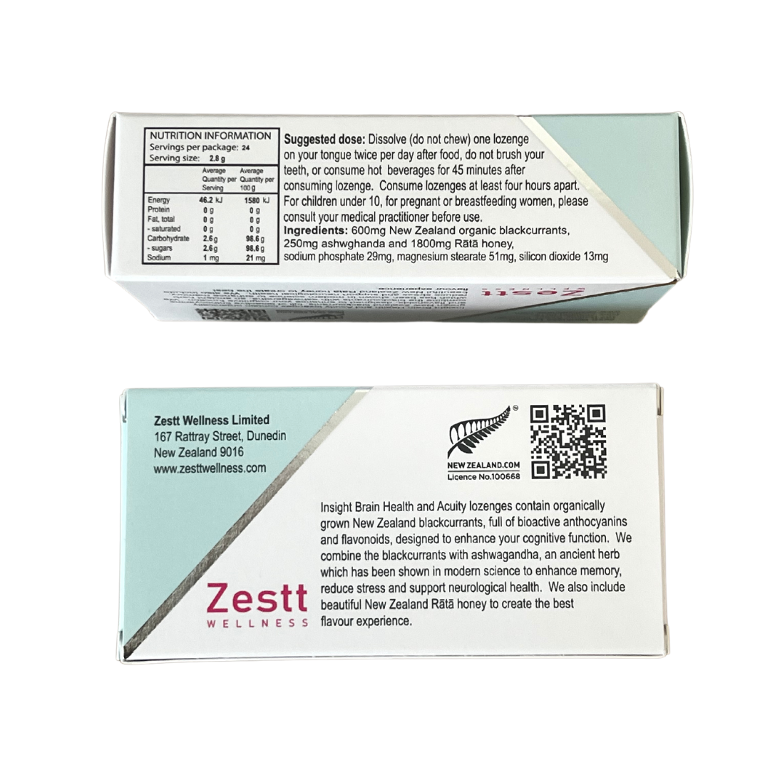 Insight Brain Health & Acuity Lozenges