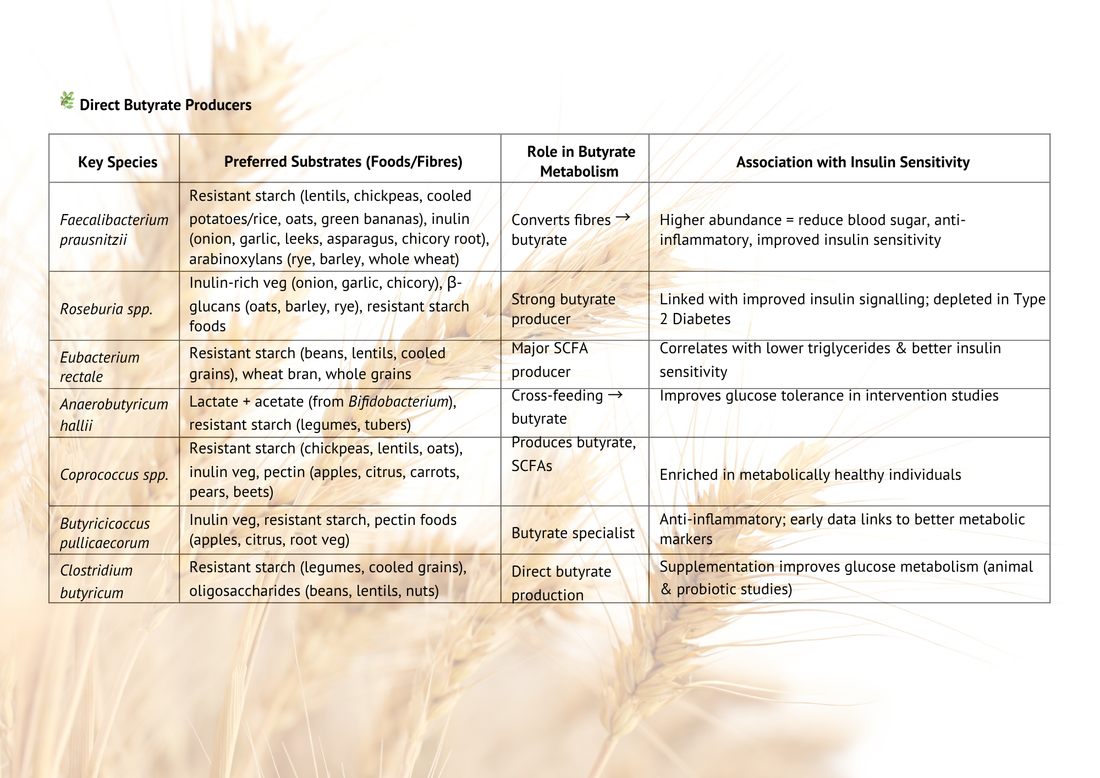 Stop the Leaks and Reduce Insulin - Feed Your Gut Wall with Butyrate
